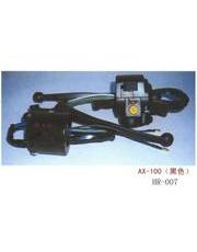 HR-007，AX100(黑色)閘把座總成
