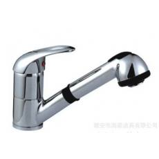 專(zhuān)業(yè)廠家生產(chǎn)全銅可抽拉廚房水龍頭 廚房可抽拉可旋轉(zhuǎn)菜盤(pán)水龍頭