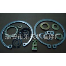 不銹鋼軸用彈性擋圈-A型應用于機械工業(yè)的緊固件