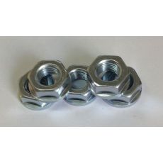 六角法蘭面螺母，M18x1.5，對(duì)邊27，厚度18，發(fā)電機(jī)，起動(dòng)機(jī)配套