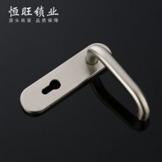 多規(guī)格不銹鋼門(mén)鎖彎管系列S02-102SS 臥室門(mén)鎖機(jī)械門(mén)鎖面板鎖