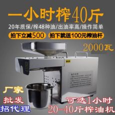 全自動家用商用榨油機(jī) 多功能不銹鋼 榨油機(jī) 螺旋榨油機(jī)