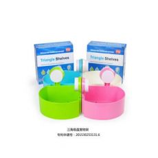 方形三角吸盤(pán)置物架 廚衛(wèi)用具