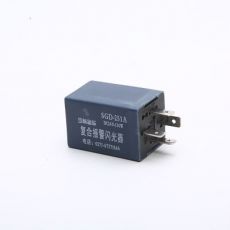 復(fù)合閃光報(bào)警器 SGD251A 24V 少林客車(chē) 四腳閃光繼電器