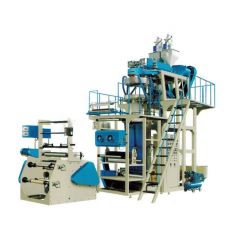 SJ-45x2、50x2、55x2、60x2型 雙層聚丙烯（PP）、低密度聚乙烯（LDPE）、線形低密度聚乙烯（LLDPE）共擠吹膜機(jī)組