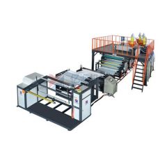 5層氣泡膜機(jī)-3螺桿擠出