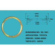 汽車同步器齒環(huán) OEM：33368-35030 豐田